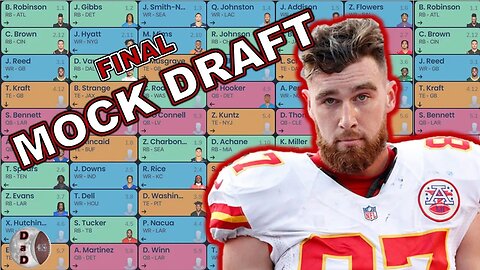 FINAL PPR Mock Draft - 2023 Football Season, Sleeper SNIPES and Amazing VALUES