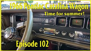 66 Pontiac Catalina Wagon part 102: It was time to pull it out!