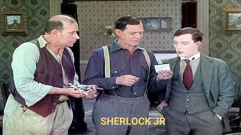 Sherlock Jr Colorized