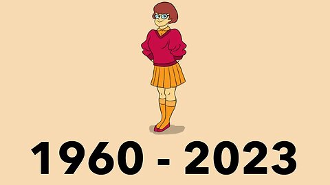 Evolução da personagem Velma (1960-2023)