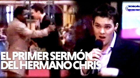 IMÁGENES INÉDITAS: ¡¡¡El primer sermón del Hermano Chris (a los 19 años)!!!