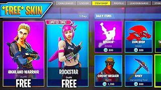 *NEW* Limited Time FREE SKIN! - NEW Fortnite UPDATE *HEAVY SHOTGUN* - Fortnite Battle Royale