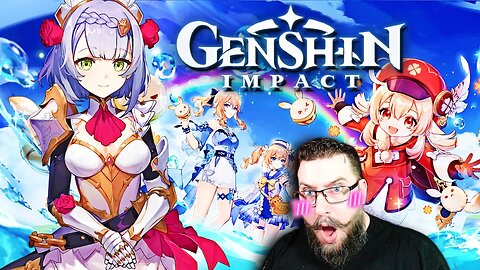 RED COAT plays GENSHIN IMPACT for the first time!