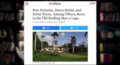 Bear's Response on the FBI raid on Donald Trump's home, Mar-A-Lago