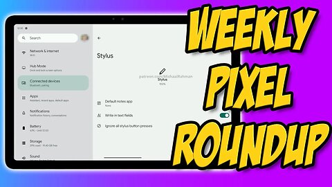 Weekly Pixel Roundup! 8/26/23