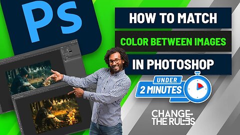 How To Match Color Between Images in Photoshop - Easily