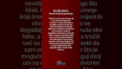 Poruka Svemira 02.09.2023. #inspiracija #porukadana #mudrost #motivacija