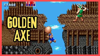 Resgatando o Rei nesse jogo clássico de ação e aventura | GOLDEN AXE | Mega Drive