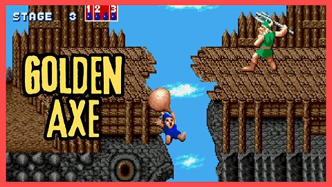 Resgatando o Rei nesse jogo clássico de ação e aventura | GOLDEN AXE | Mega Drive