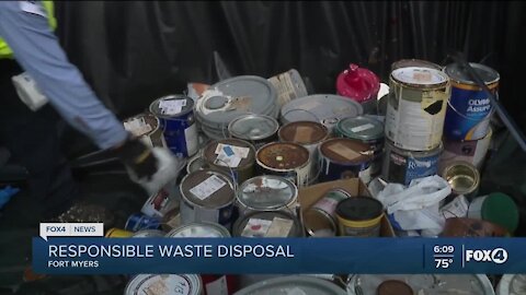 Proper waste disposal