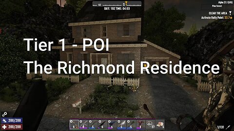 Tier 1 POI - The Richmond Residence | 7 Days To Day - Alpha 21.1 #oldgoatgaming #7dtd