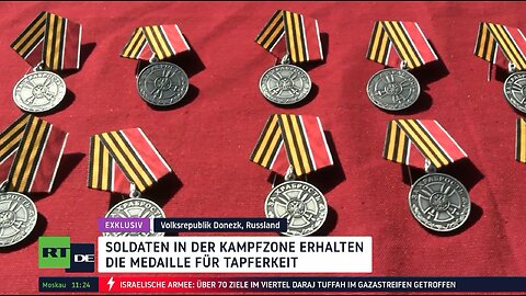 RT DE-Exklusiv: Soldaten in Donezk mit Tapferkeitsmedaillen ausgezeichnet