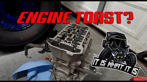 Big Blues Engine is Toast? Can am X3 motor failure EP 305