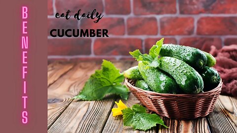 The Green Wonder: Cucumber's Surprising Health Superpowers! #cucumber #food #health #wellness #keto