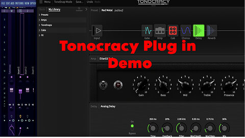 Tonocracy VST demo Acoustic to Modulated
