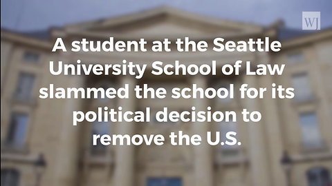 Seattle Law Student Fires Back After School Suspends ICE Externships