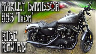 Harley Davidson 883 'Iron' Ride Review