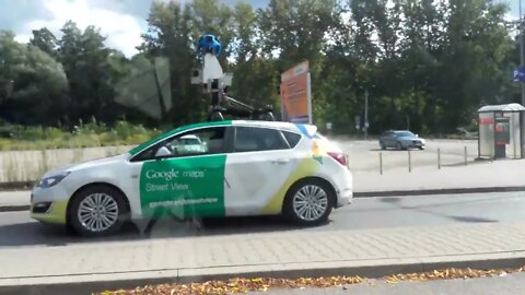 Samochód Google Maps Street View. Google Maps Street View Car