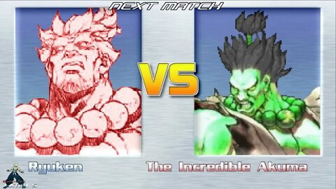 Mugen Anti-Gouki Project: The Reign of the Akumas Play As Ryuken