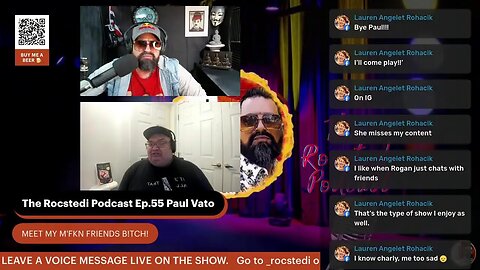 The Rocstedi Podcast 'Meet My M'FKN Friends B!TCH!' Ep.55 Paul Vato