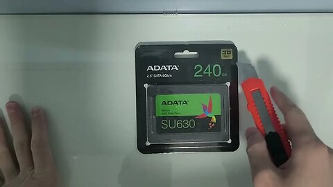 Unboxing do SSD Adata Su630