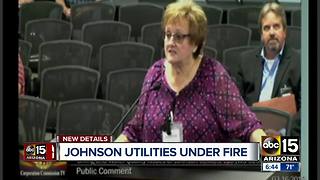 Johnson Utilities still under fire in the southeast Valley