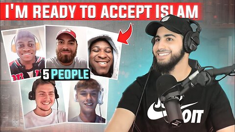 5 People Accept Islam Live In One Stream! Muhammed Ali