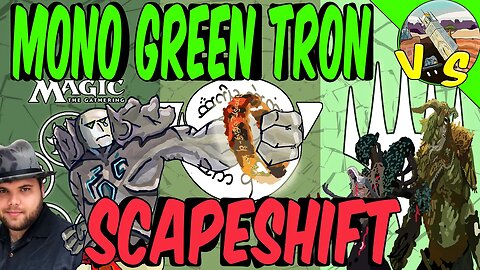Mono Green Tron VS Scapeshift｜ Waiting Out The Ring｜Magic the Gathering Online｜Modern