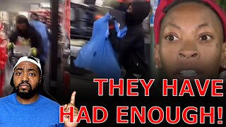 Los Angeles Residents BACKLASH After MASSIVE Black Teenager Black Friday Flash Mob ROBS Nike Store!