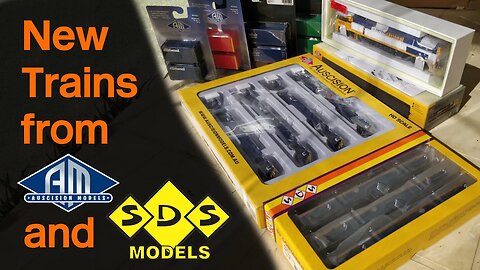 What's in the box? Australian model trains from Auscision and SDS!