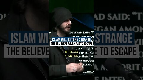 True Islam is Strange