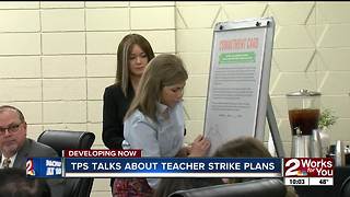 TPS board introduces resolution supporting teacher protests