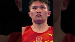 Xingyu Lan 🇨🇳 on Rings - 2023 Chengdu FISU World University Games #shorts