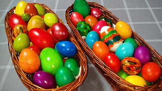 How to dye Easter eggs with liquid coloring gel