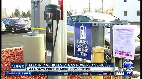 Report: Cost of EV v. gas vehicle is balancing out