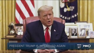 Trump impeached for second time
