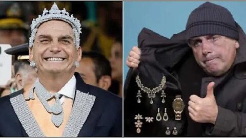 URGENTE! BOLSONARO ADMITE TER FICADO COM AS JOIAS E DIZ QUE COLOCOU NO ACERVO PESSOAL