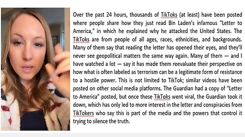 Bin Laden's "Letter to America" BREAKS the internet, Gen-Z freaks out | Redacted 11.16.23