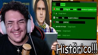 vendo o HISTÓRICO DE PESQUISA dos meus INSCRITOS... FIQUEI ASSUSTADO!!! | YURILOUCO | REACT