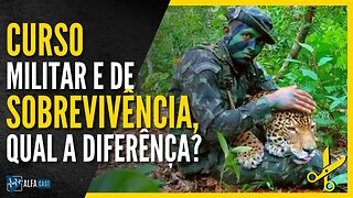 CURSO DE SOBREVIVÊNCIA, CURSO MILITAR E CURSO MILITARIZADO - QUAL A DIFERÊNÇA? - CORTES ALFACAST