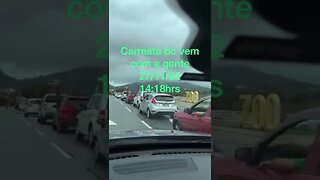 TEVE CARREATA HOJE EM ITAJAÍ SC #shorts