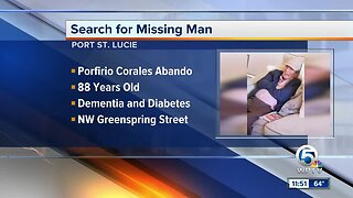Man with dementia goes missing in Port St. Lucie