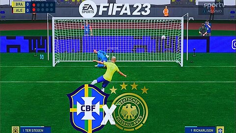 FIFA 23 - BRASIL X ALEMANHA PÊNATIS QUEM VENCE ??