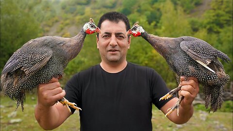 GUINEA FOWL COOKING IN OVEN | TANDOORI BAKED RECIPE | ROASTED TEETARI BY COOKING