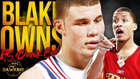 All DUNKS Of 2007 HS Dunk Contest - Young Blake Griffin OWNS it!