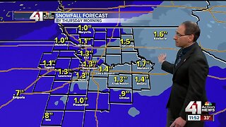 October snow could create slick roads in KC metro