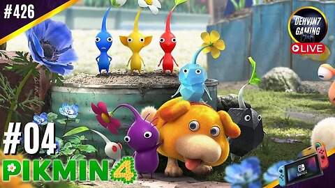 Getting Blue Pikmin on Day 7 and 8! Pikmin 4 Demo [#4] | Pikmin 4