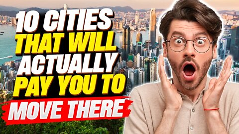 10 Cities That Will Actually Pay You to Move There #makemoney #financialgoals