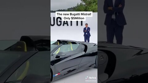 The New Bugatti Mistral! Only $5 Million Dollars