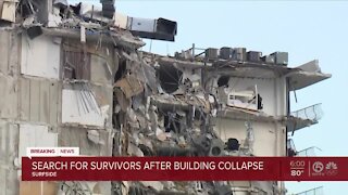 1 dead, at least 99 people unaccounted for after deadly Surfside condominium collapse